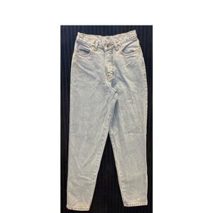 Vintage Rio Women’s Light Wash High Rise Mom Jeans – Size 0/1 – 100% Cotton